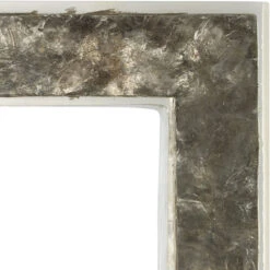 Acropolis 27 Inch 100.00 Watt Grey & Champagne Leaf Table Lamp Portable Light -Outlet Jamie Aura Store 9acrotlgrch close up