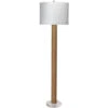 Cylinder 68 Inch 150.00 Watt Natural Floor Lamp Portable Light