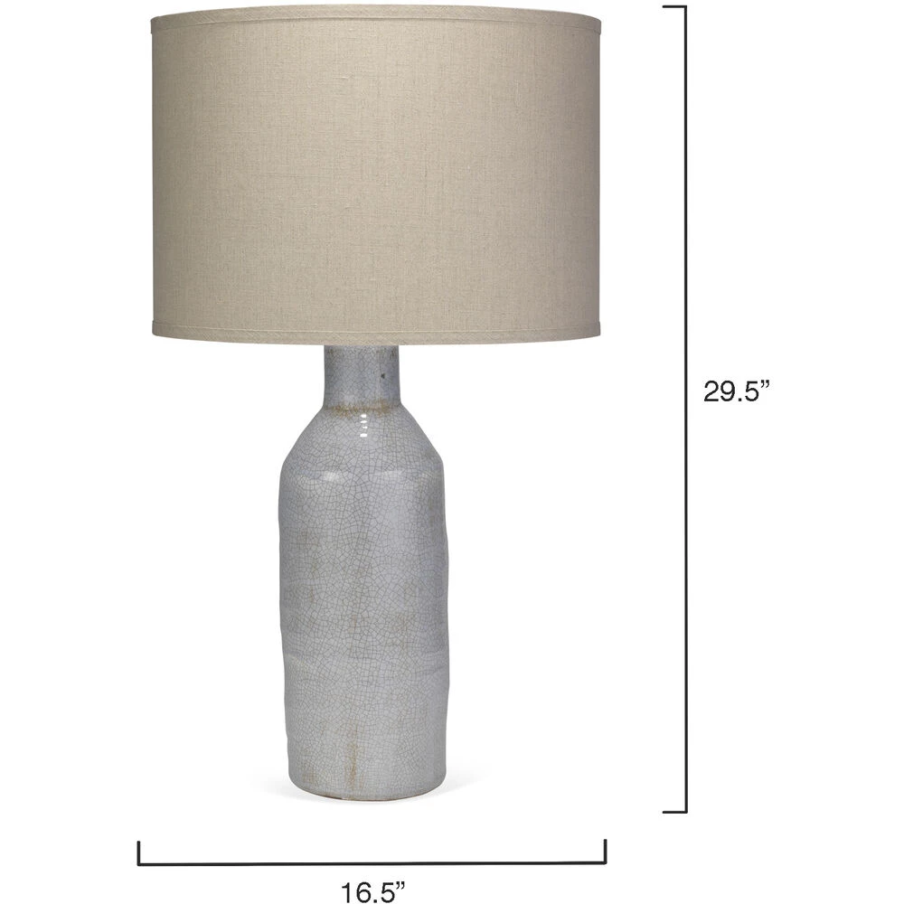 Dimple Carafe 30 Inch 150.00 Watt Lilac Table Lamp Portable Light 2 Dimple Carafe 30 Inch 150.00 Watt Lilac Table Lamp Portable Light - Image 2