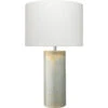 Easton 29.25 Inch 100 Watt Seafoam & Cream Reactive Glaze Table Lamp Portable Light