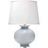Heirloom 27 Inch 150.00 Watt Cornflower Blue Grass Table Lamp Portable Light