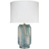 Helen 27 Inch 150.00 Watt Pale Blue Table Lamp Portable Light