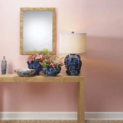 Helios 30.5 Inch 150.00 Watt Cobalt Blue Table Lamp Portable Light 9 Helios 30.5 Inch 150.00 Watt Cobalt Blue Table Lamp Portable Light -Outlet Jamie Aura Store 9heliostlco 4