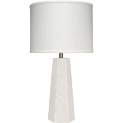 High Rise 32 Inch 150.00 Watt Cream Table Lamp Portable Light