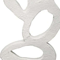 Ivy 34 Inch 150 Watt White Plaster Table Lamp Portable Light -Outlet Jamie Aura Store 9ivytlwhite 1 1