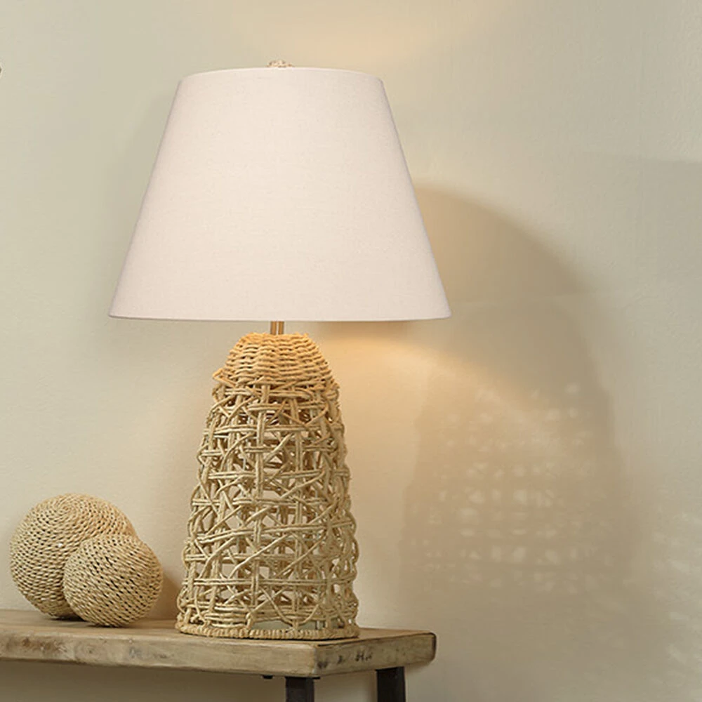 Kauai 32 Inch 60.00 Watt Natural Table Lamp Portable Light 2 Kauai 32 Inch 60.00 Watt Natural Table Lamp Portable Light - Image 2