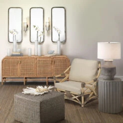 Masonry 27 Inch 150.00 Watt Grey Ceramic Table Lamp Portable Light -Outlet Jamie Aura Store 9masogrd131c 4