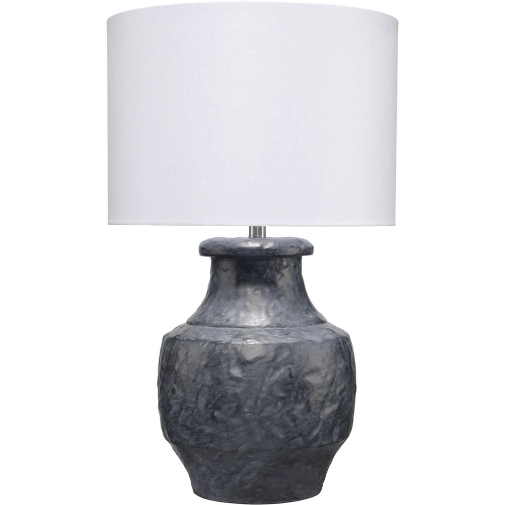 Masonry 27.5 Inch 150.00 Watt Textured Charcoal Plaster Table Lamp Portable Light 1 Masonry 27.5 Inch 150.00 Watt Textured Charcoal Plaster Table Lamp Portable Light