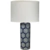 Neva 29 Inch 150.00 Watt Blue And Table Lamp Portable Light