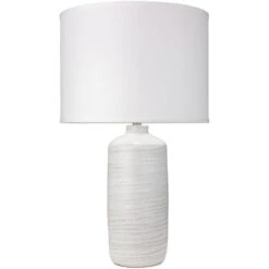 Trace 32 Inch 150.00 Watt White Table Lamp Portable Light