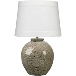 Vagabond 30 Inch 100.00 Watt Brown Reactive Glaze Ceramic Table Lamp Portable Light