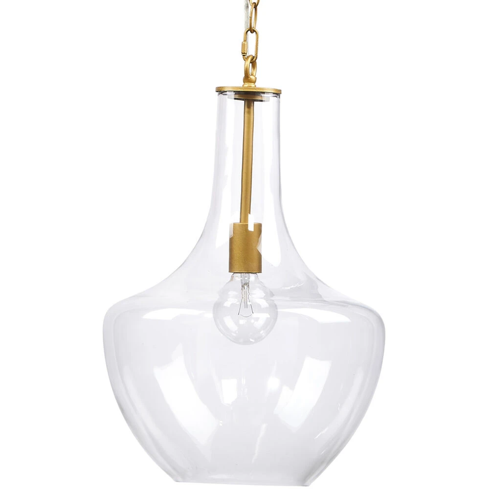 Sutton 1 Light 13 Inch Clear Pendant Ceiling Light 1 Sutton 1 Light 13 Inch Clear Pendant Ceiling Light
