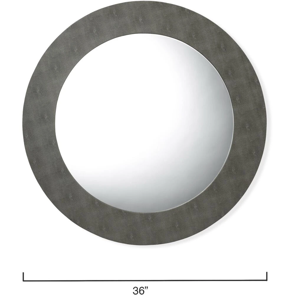 Chester 36 X 36 Inch Grey Mirror 3 Chester 36 X 36 Inch Grey Mirror - Image 3