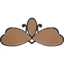 Scroll 46 X 20 Inch Gold Mirror -Outlet Jamie Aura Store ls6scrollgld 4