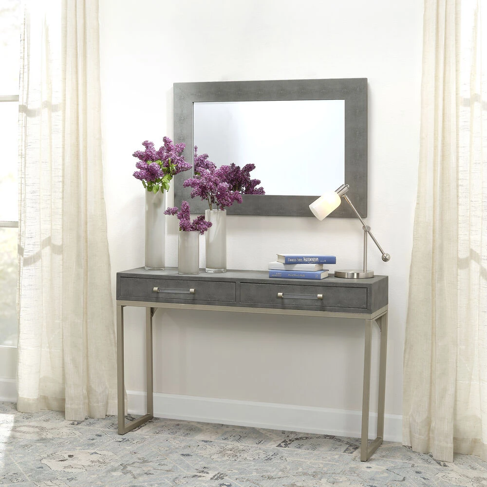 Structure 38 X 26 Inch Grey Mirror 5 Structure 38 X 26 Inch Grey Mirror - Image 5