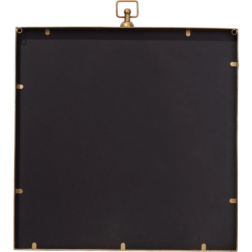 Vince 27 X 24 Inch Antique Brass Mirror 5 Vince 27 X 24 Inch Antique Brass Mirror - Image 5