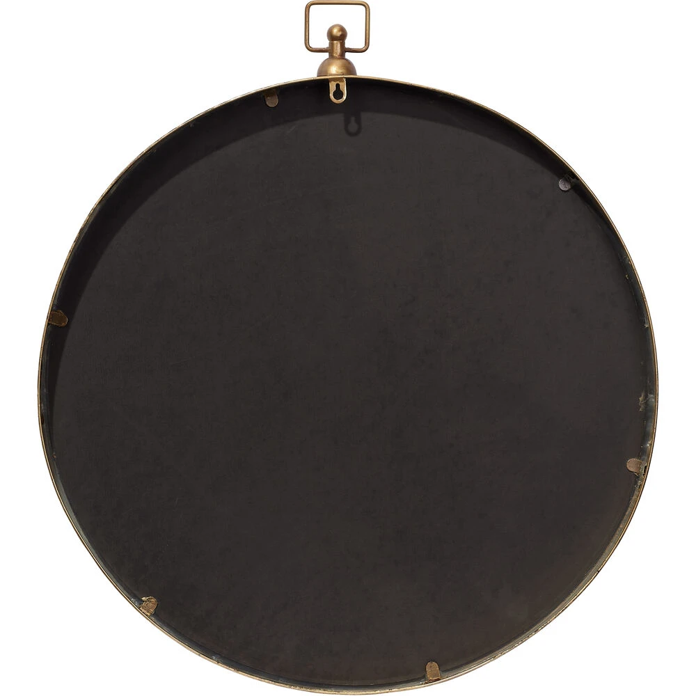 Zoe 27 X 24 Inch Antique Brass Mirror 5 Zoe 27 X 24 Inch Antique Brass Mirror - Image 5