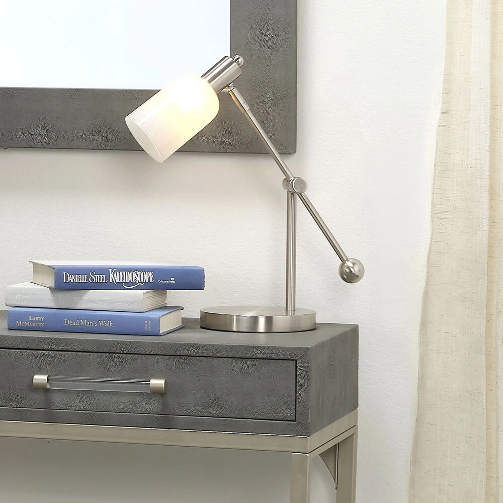 Draft 18 Inch 25.00 Watt Blue Task Lamp Portable Light 2 Draft 18 Inch 25.00 Watt Blue Task Lamp Portable Light - Image 2