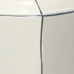 Outline 23.5 Inch 100.00 Watt White Table Lamp Portable Light -Outlet Jamie Aura Store ls9outlinewh 3