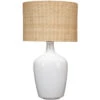 Plum Jar 30 Inch 150 Watt White Table Lamp Portable Light