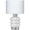 Seltzer 11.25 Inch 25.00 Watt White Table Lamp Portable Light